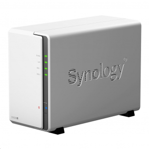Synology DS220j Hálózati adattároló (NAS) 2 HDD (regisztrációs kártyával)